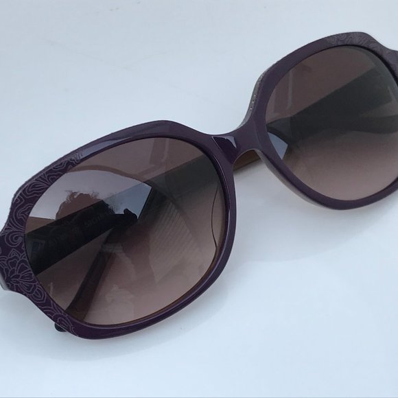 Judith Leiber Accessories - Judith Leiber Women Sunglasses JL1169 Purple Frame